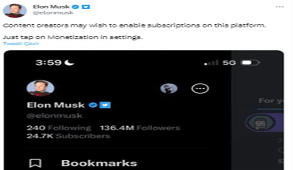 Elon Musk'ın Twitter profilinden kazandığı para dudak uçuklattı - Resim : 1
